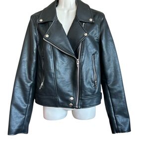 Blank NYC Black Leather Jacket